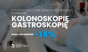 Kolonoskopia i gastroskopia – badania, które mogą uratować życie. W sierpniu do -15 % w CDT Medicus