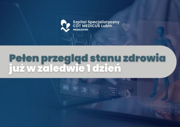 Jedynie z CDT MEDICUS zrobisz profesjonalny przegąd stanu zdrowia !