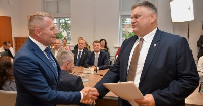 Norbert Grabowski złożył ślubowanie.Gmina Lubin ma nowego wójta (FOTO)