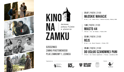 Rusza „Kino na Zamku” – darmowe pokazy filmów w plenerze