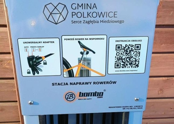 W Guzicach mają stację rowerową