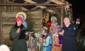 Wspólne kolędzowanie na Rynku w Rudnej (FOTO)