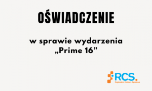 Nie będzie Gali PRIME 16. RCS wypowiedziało umowę organizatorom