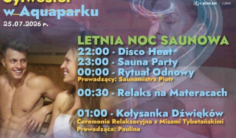 Przed nami Letnia Noc Saunowa
