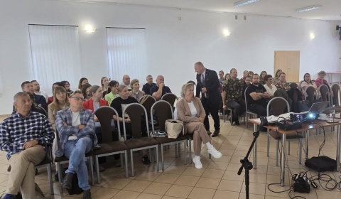 Sołtysi i samorządowcy gminy Rudna szkolili się z zakresu odporności gmin na sytuacje kryzysowe