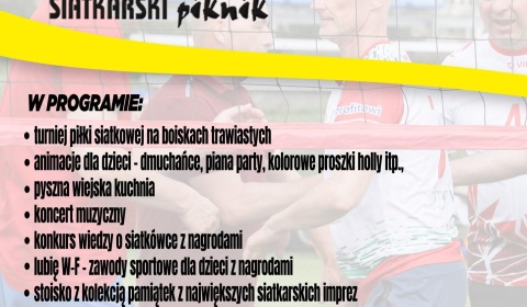 Piknik siatkarski z gwiazdami