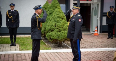 Zmiana na czele PSP w Polkowicach. Dąbrowa objął dowodzenie