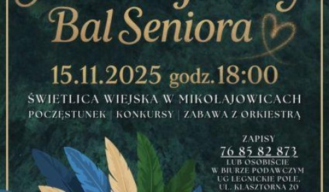 Bal Seniora w gminie Legnickie Pole