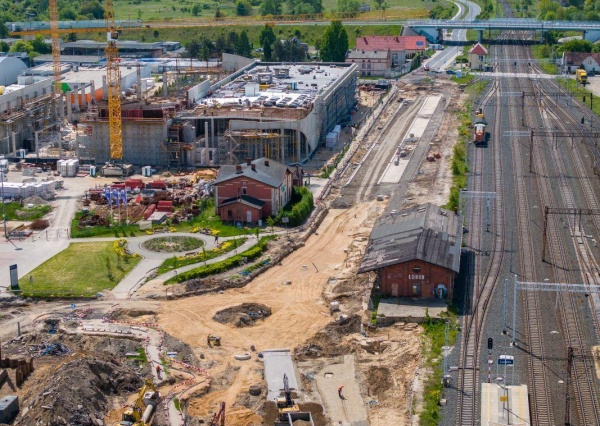 Centrum Przesiadkowe - I etap budowy. Lubin będzie się miał czym pochwalić(FOTO)