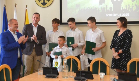Złotoryjska akrobatyka w złocie
