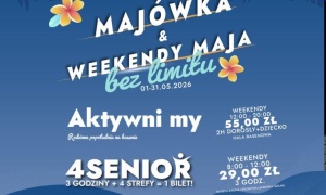 Majówka i weekendy pełne wrażeń! Aquapark Polkowice zaprasza na „Maj bez limitu”