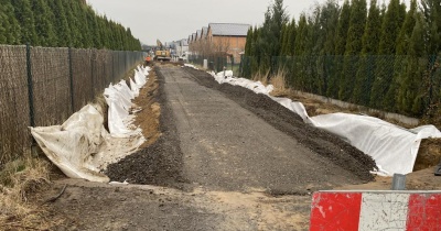 Przebudowa ulicy Morelowej w Osieku