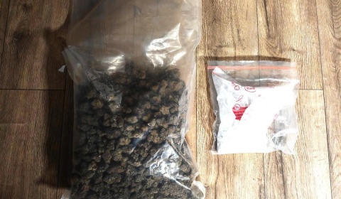 Ponad kilogram narkotyków zabezpieczyli policjanci SPPP w Legnicy