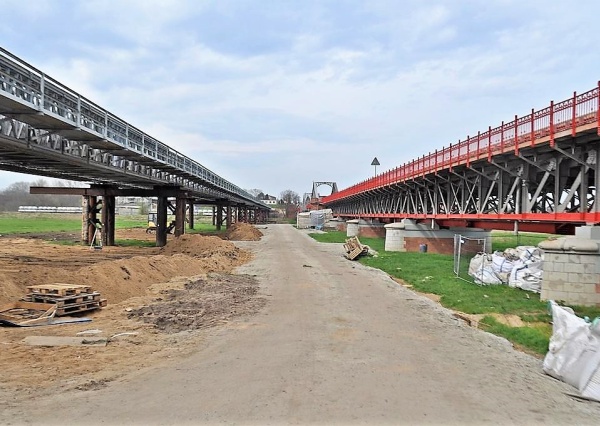 Most zastępczy przeszedł test obciążeniowy (FOTO)