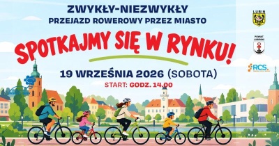 Zwykły–Niezwykły Przejazd Rowerowy przez Lubin