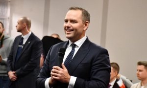 Polkowice murem za K.Nawrockim. Tutaj R.Trzaskowski bał się przyjechać...