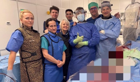 Pierwsza w historii szpitala trombektomia płucna