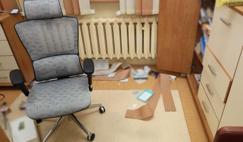 Nocne włamanie do przychodni udaremnione przez legnickich policjantów