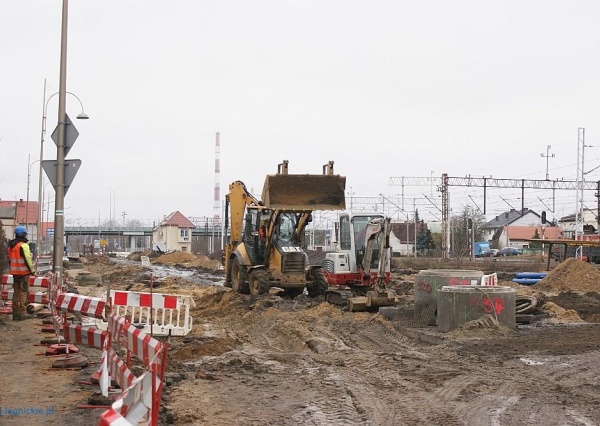 Trwa przebudowa ul. Kolejowej (FOTO)