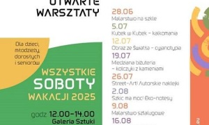Wakacyjne warsztaty artystyczne w Galerii Sztuki