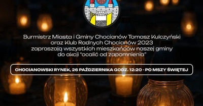 W niedzielę w rynku w Chocianowie zapłonie Światełko Pamięci