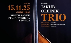 Jakub Olejnik Trio na strychu Zamku Piastowskiego