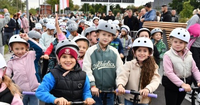 Hulajnogi dla najmłodszych i parada rowerowa w Chocianowie (FOTO)