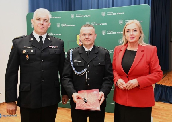 Nowy wóz bojowy wjechał do remizy w Wądrożu Wielkim (FOTO)