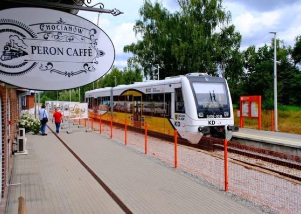 Kolzam dojechał do stacji Chocianów