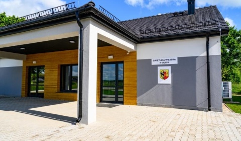 Finał budowy świetlicy w Dębcu 