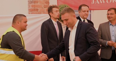R.Bąkiewicz w Jaworze. Nie było chętnych do protestowania (FOTO)
