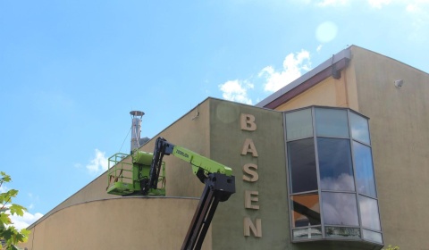 Modernizacja dachu budynku Basenu Miejskiego