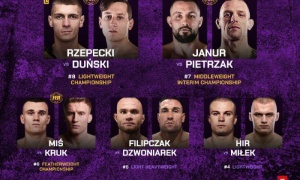 Sztygar KGHM Mateusz Janur idzie po swoje. Gala FEN w Lubinie