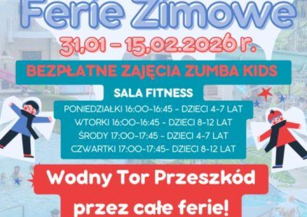 Feria pełne atrakcji w Aquaparku Polkowice