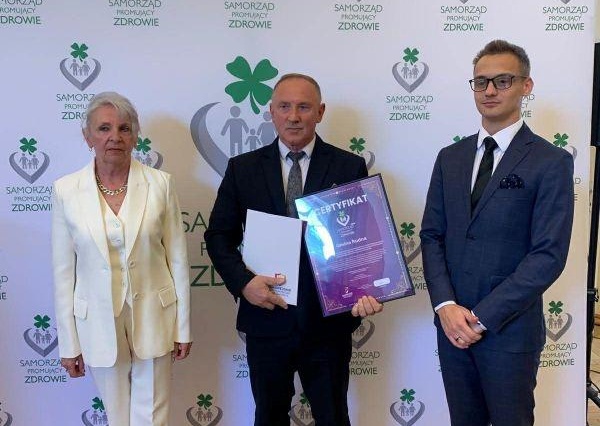 Certyfikat dla gminy Rudna