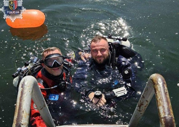 Nawigacja podwodna to bułka z masłem dla polkowickich szeryfów