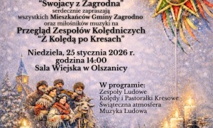 Kresowe kolędy i pastorałki zabrzmią w gminie Zagrodno