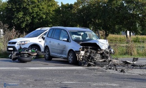 Tragedia na drodze pod Małuszowem (FOTO)