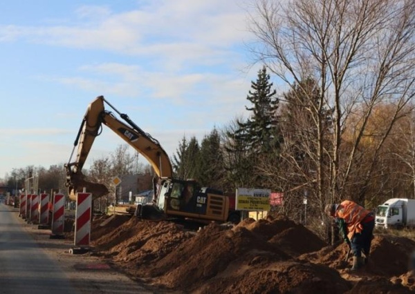 Trwa przebudowa ul. Poznańskiej