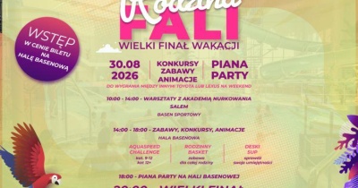 Rodzinny finał wakacji w Aquaparku Polkowice