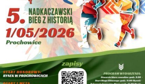 5. Nadkaczawski Bieg z Historią już 1 maja br 
