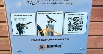 W Guzicach mają stację rowerową