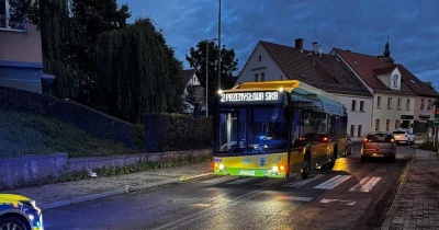Potrącenie na przejściu dla pieszych w Złotoryi