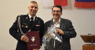 OSP Rokitki z nowym garażem