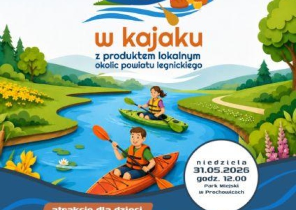 W Prochowicach popłyną kajakami po Młynówce