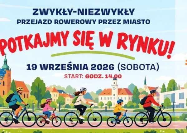 Zwykły–Niezwykły Przejazd Rowerowy przez Lubin