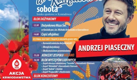 Wójt Gminy Chojnów zaprasza na Dożynki Gminne w Konradówce