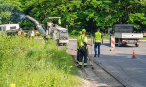 Ruszyły remonty i naprawy dróg w gminie Polkowice