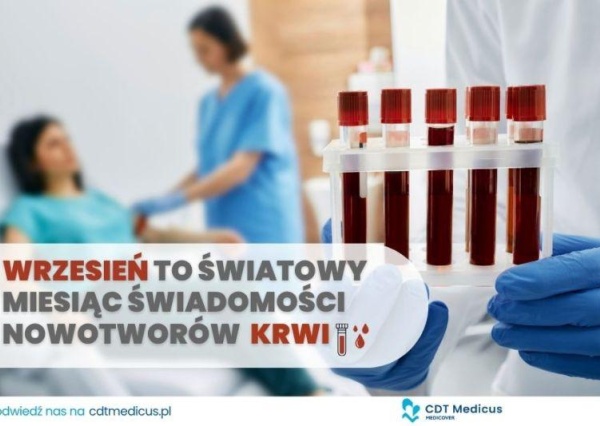 Nowy pakiet badań „Zdrowa Krew” tylko we wrześniu w CDT Medicus