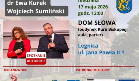 Spotkanie autorskie z dr Ewą Kurek i Wojciechem Sumlińskim